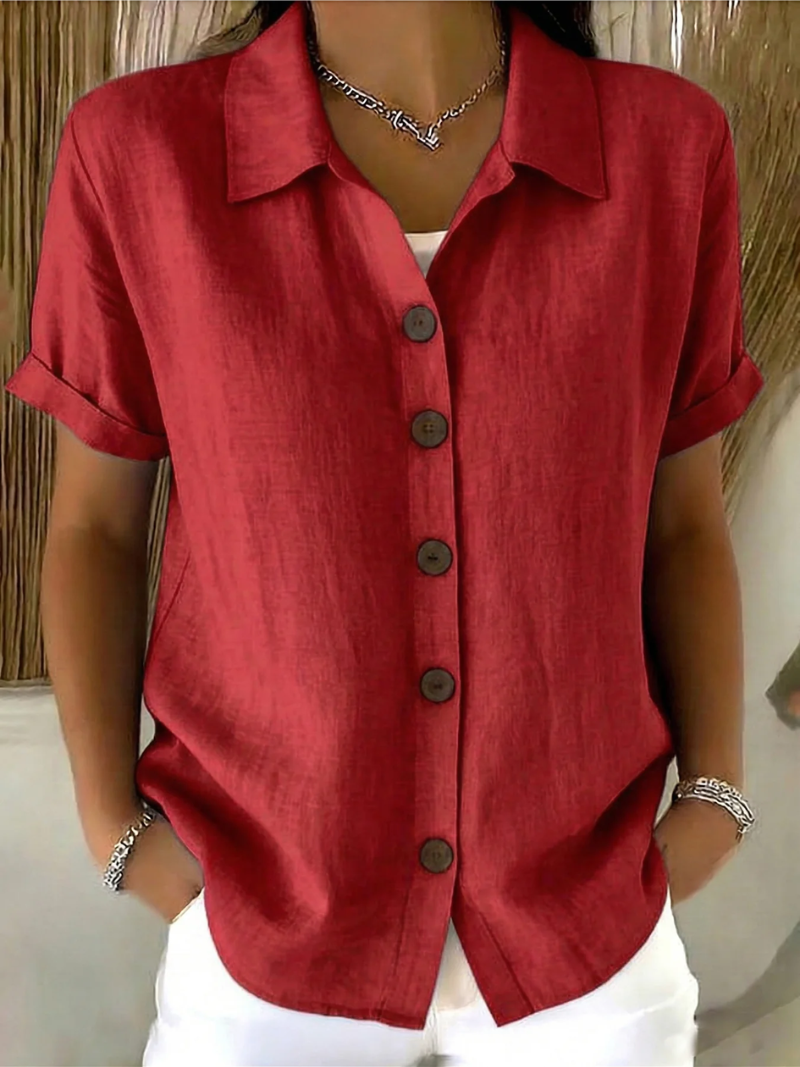 Blusa Zara con Botones Delanteros