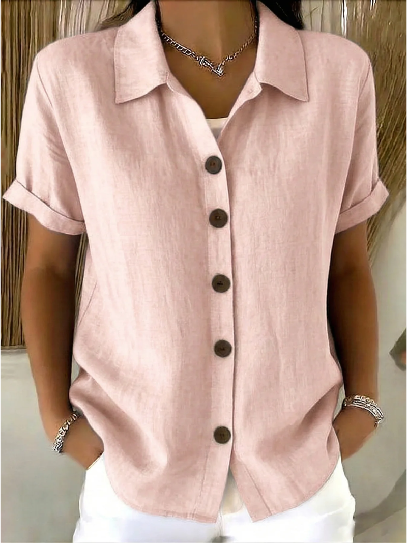 Blusa Zara con Botones Delanteros