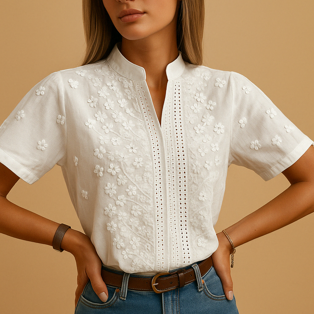 Blusa Aureline Blanca