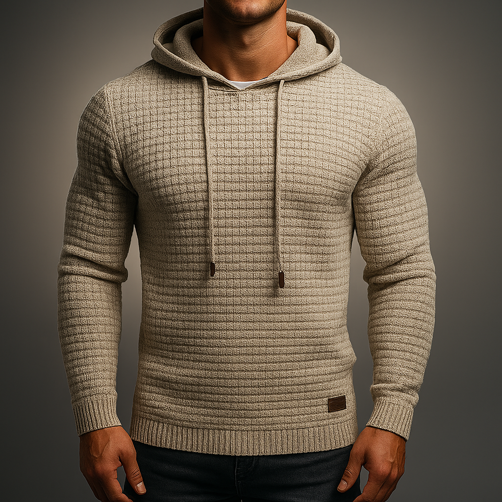MARCEAU - Sudadera de Punto con Capucha