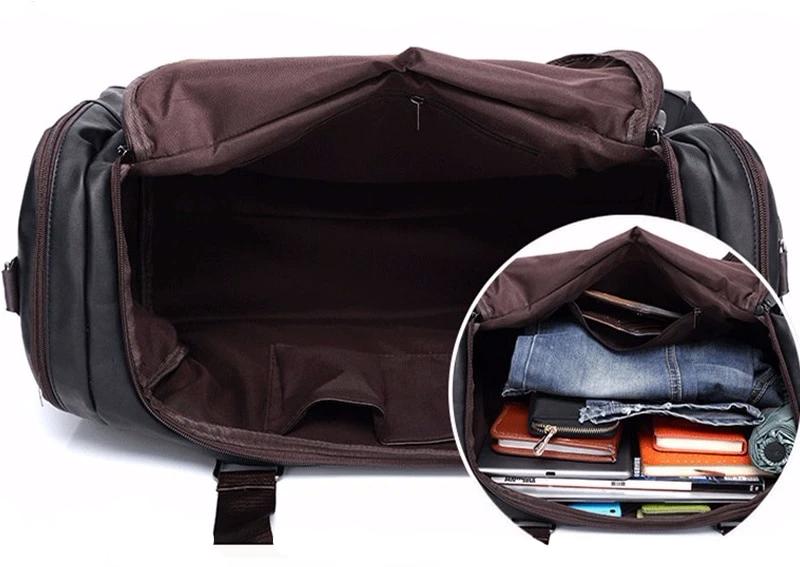 Bolso de Viaje de Cuero