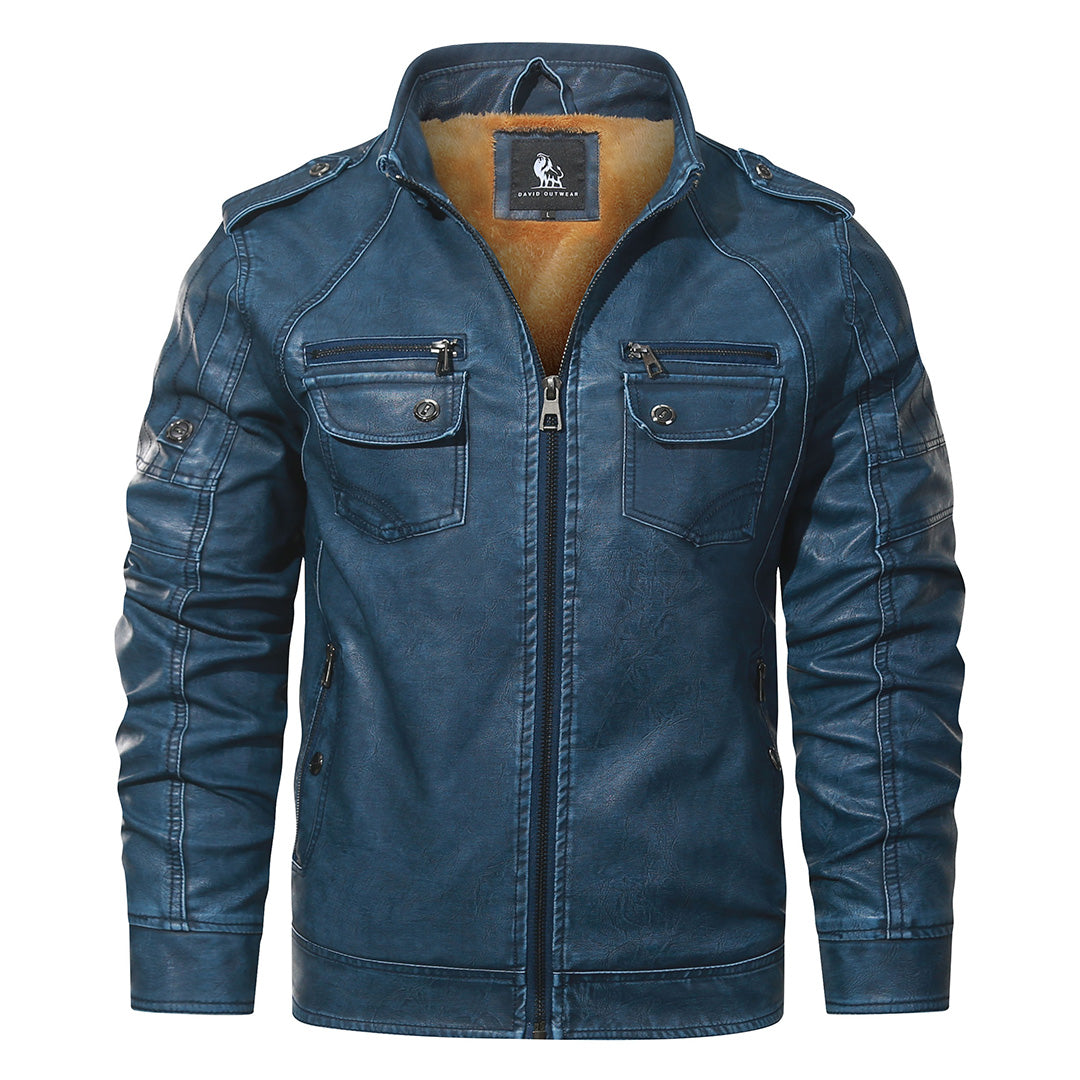 Chaqueta Biker Fleece