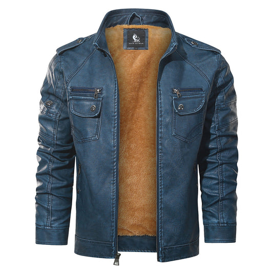 Chaqueta Biker Fleece