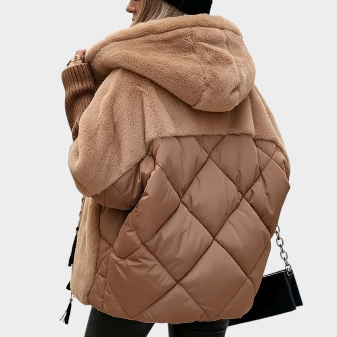 Daisy | Chamarra Acolchada de Invierno Patchwork