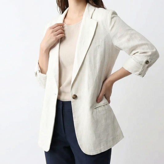 Blazer Alena de Lino