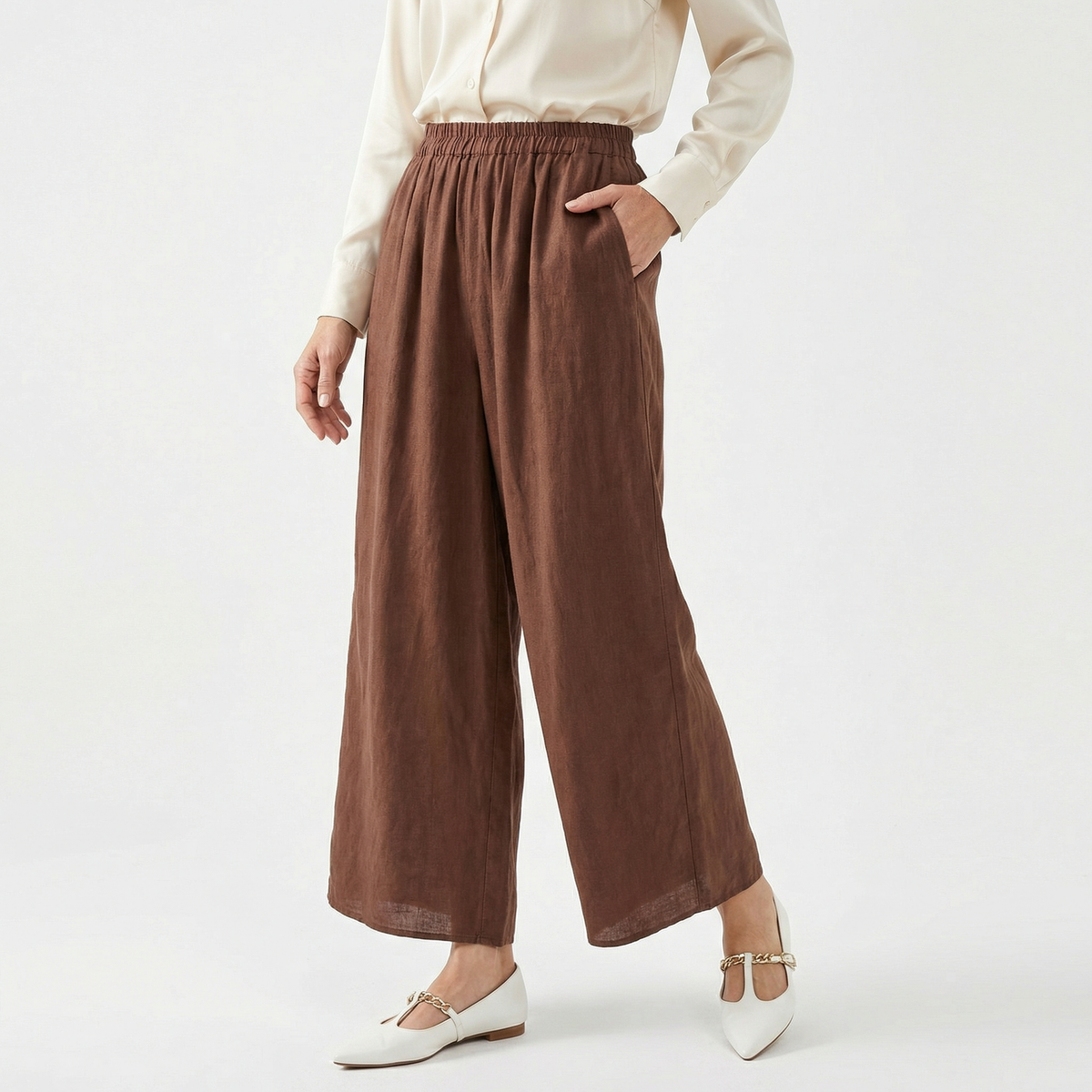 Nicolé - Pantalón de Lino