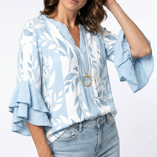 Blusa Elenora con Volantes