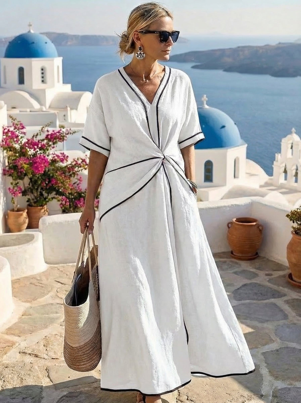 Santorini | Vestido de Verano Ligero