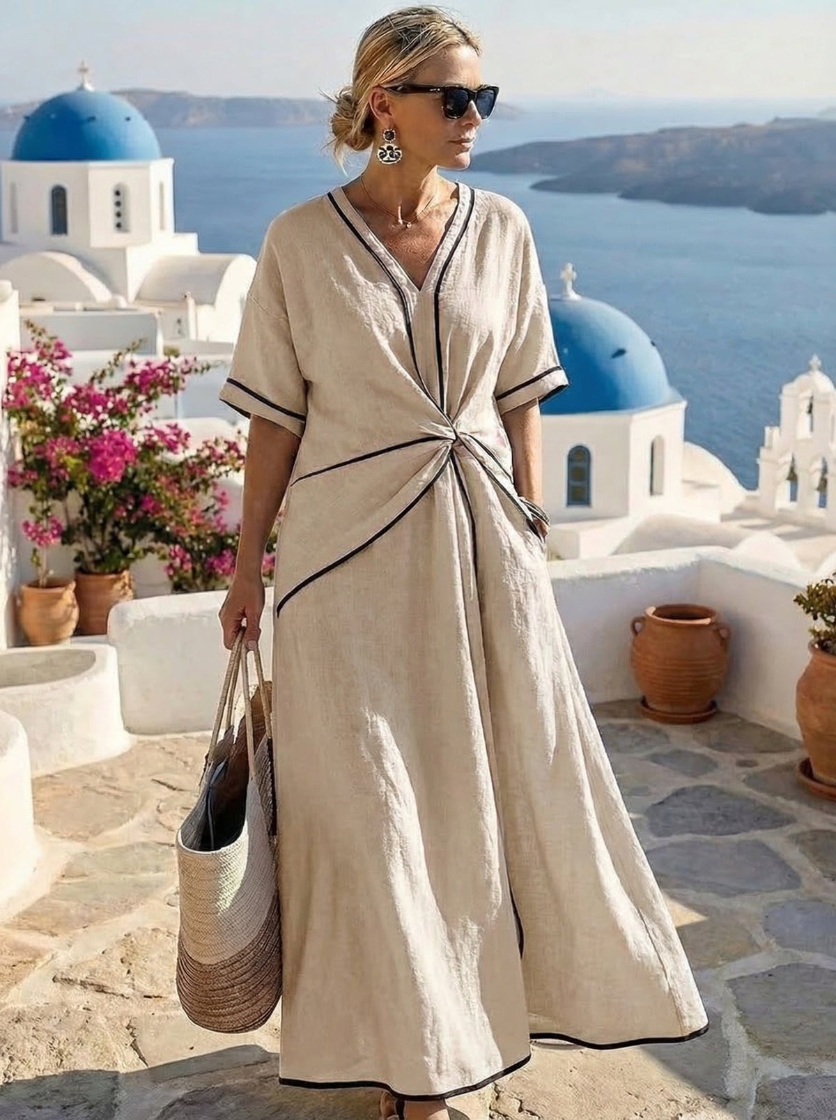 Santorini | Vestido de Verano Ligero