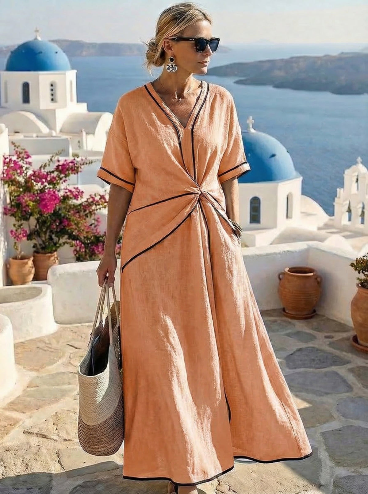 Santorini | Vestido de Verano Ligero