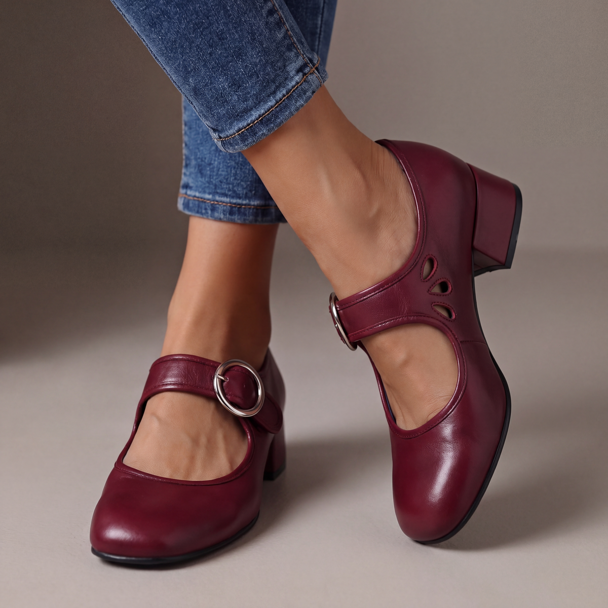 Giuseppina | Zapatos de salón con tira al tobillo