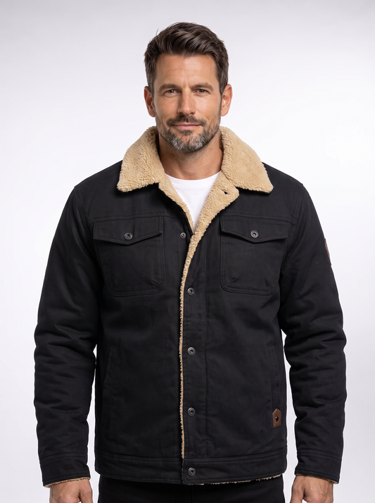 Chaqueta Bomber Casey con modelo