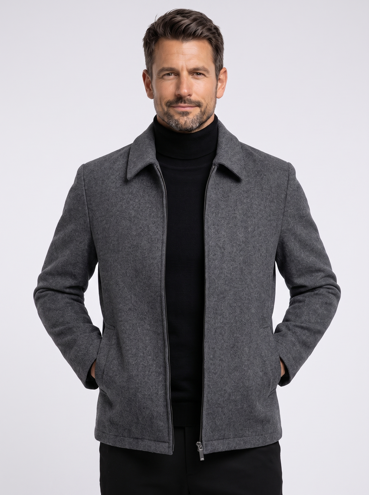 Chaqueta de Lana Bilson con modelo
