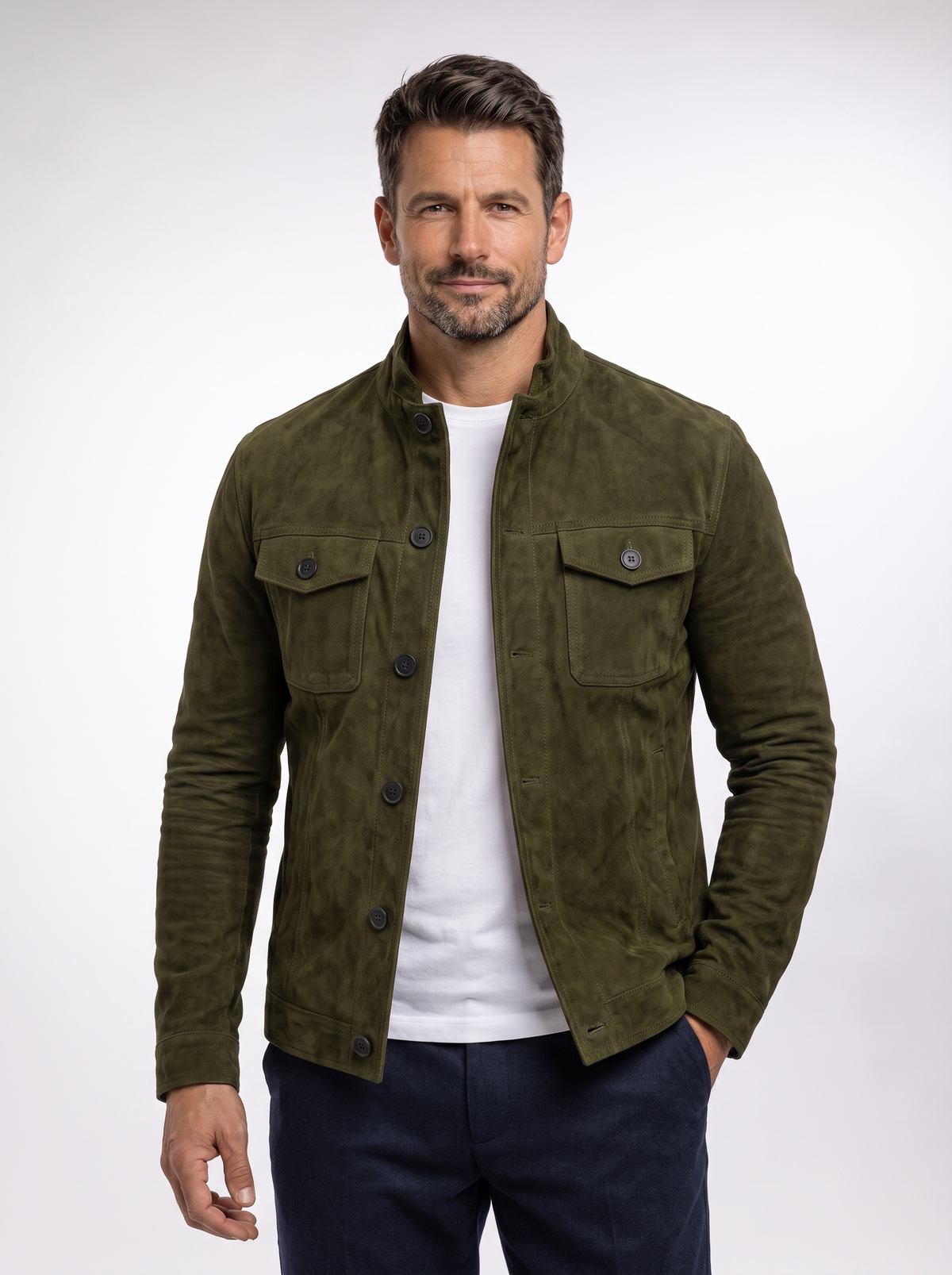 Camisa-Chaqueta Torrington con modelo