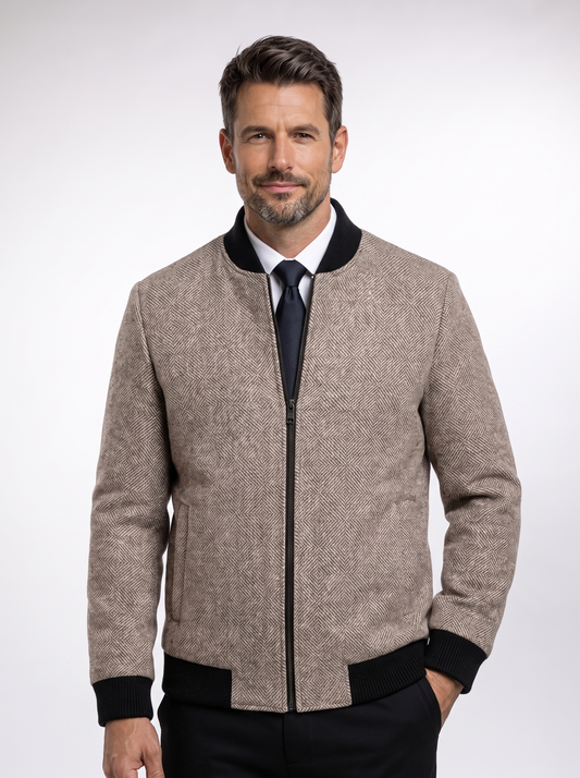 Chaqueta de Lana Branford con modelo