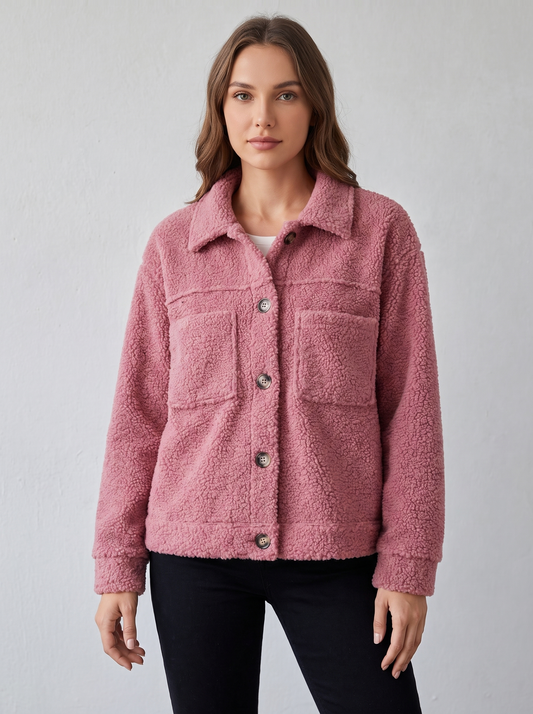 Abrigo Camille Suave de Invierno con modelo