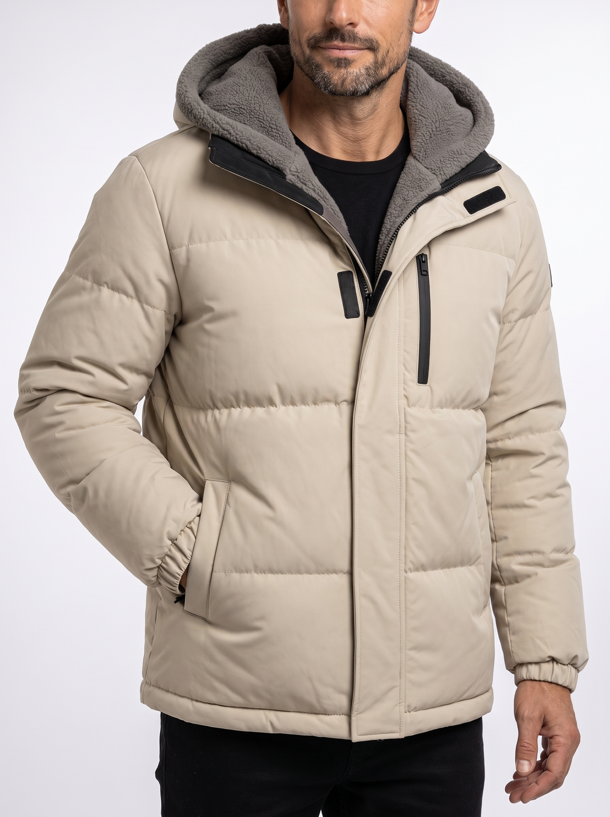 Chaqueta Callum Winter con modelo