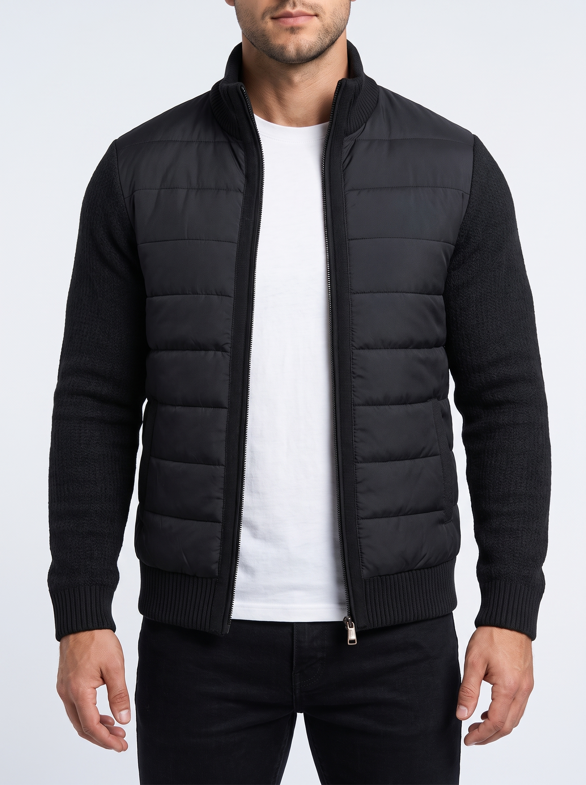 Chaqueta Ridgewood Bi-Textura con modelo