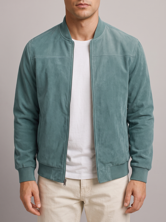Chaqueta Carter de Ante Premium con modelo