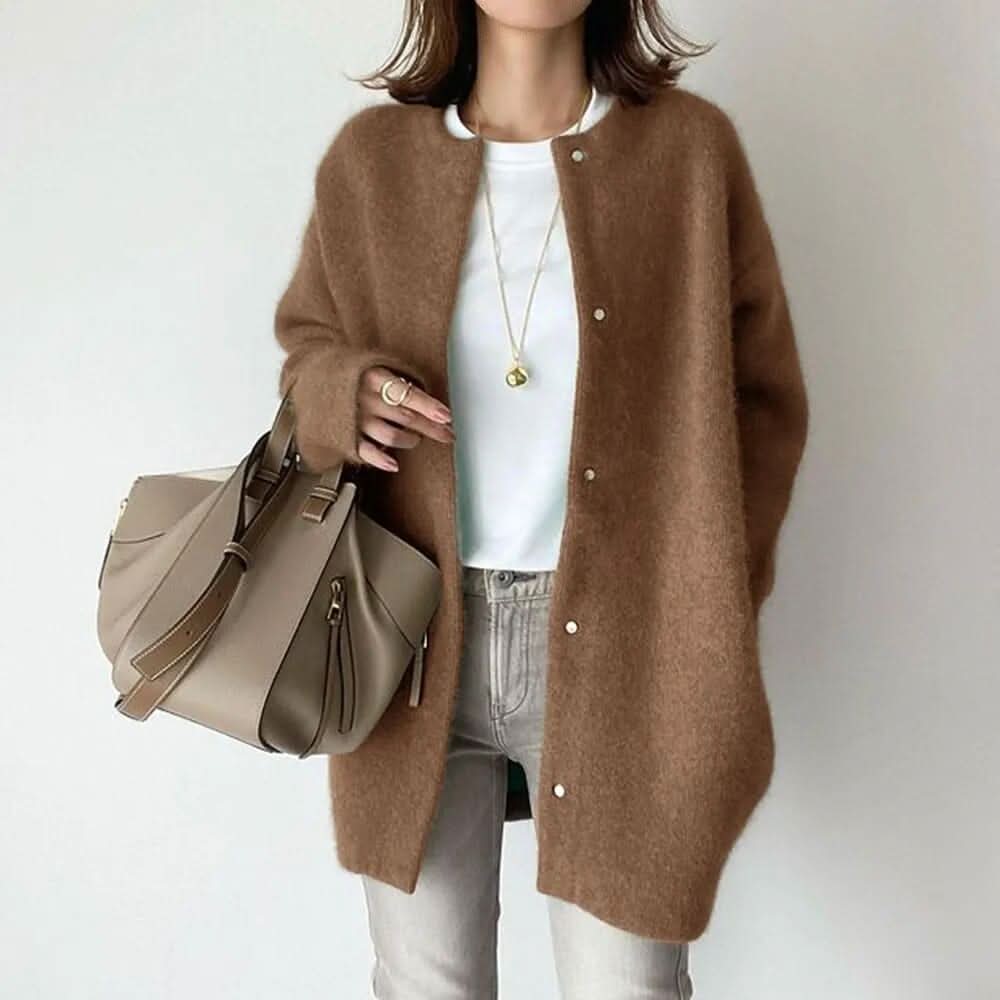 Chaqueta Vanna de Punto con Botones