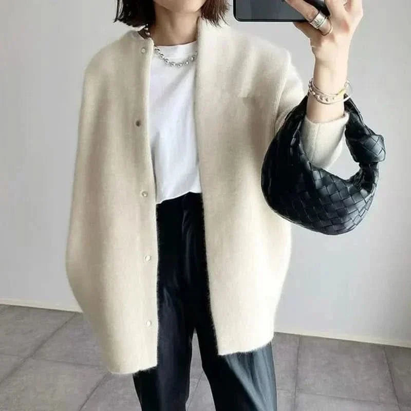 Chaqueta Vanna de Punto con Botones