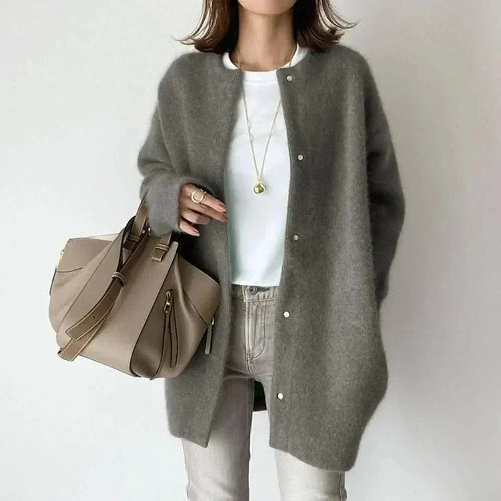 Chaqueta Vanna de Punto con Botones