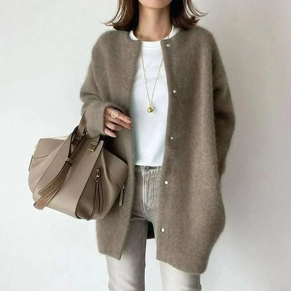Chaqueta Vanna de Punto con Botones
