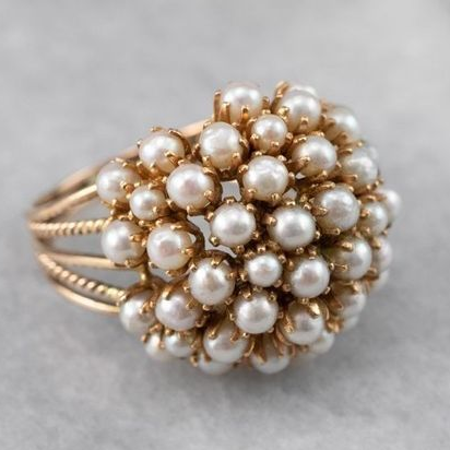 Anillo con Perlas