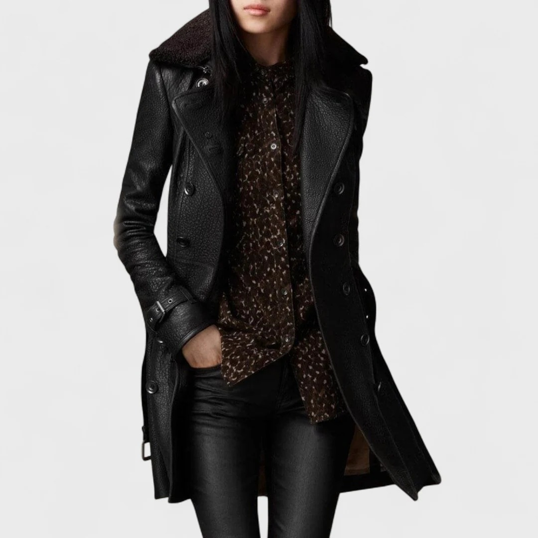 Bárbara | Chaqueta Elegante de Cuero