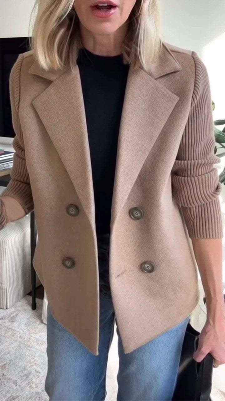Blazer-Abrigo Sasha Casual