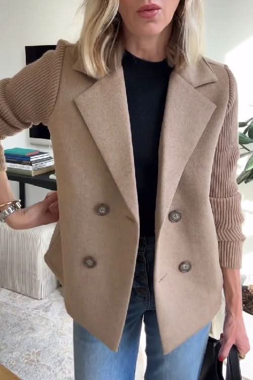 Blazer-Abrigo Sasha Casual