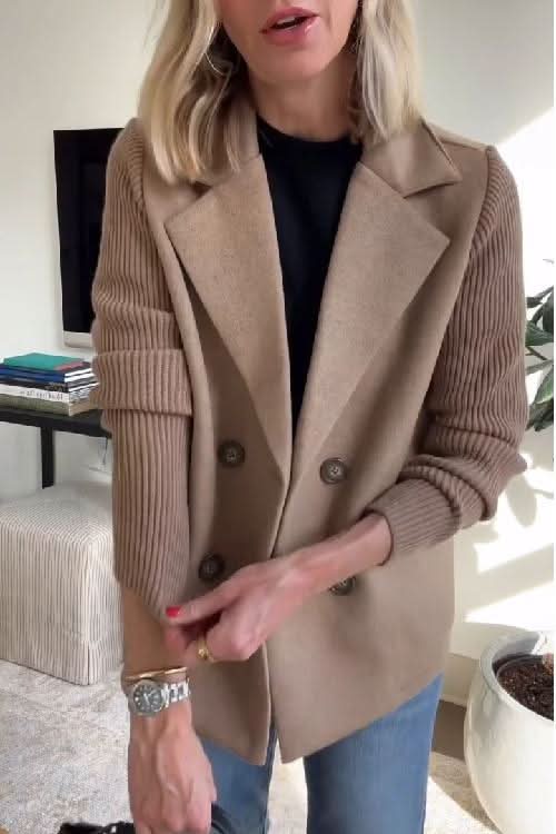 Blazer-Abrigo Sasha Casual