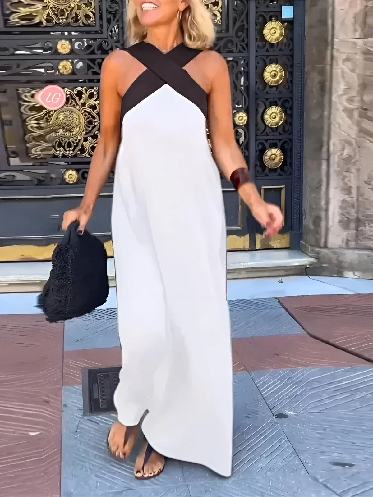 Delfina™  | Vestido de Corte Cruzado