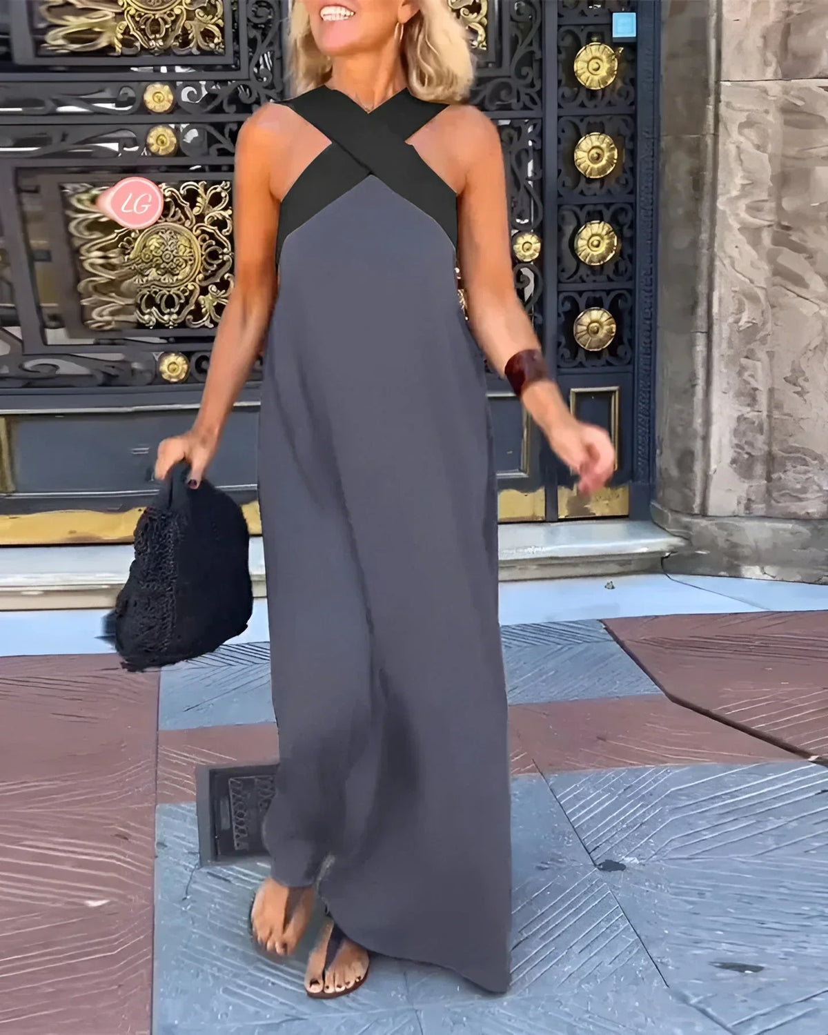 Delfina™  | Vestido de Corte Cruzado
