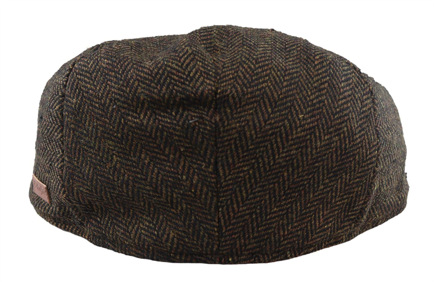 Gorra Plana de Tweed Espiga Clásica