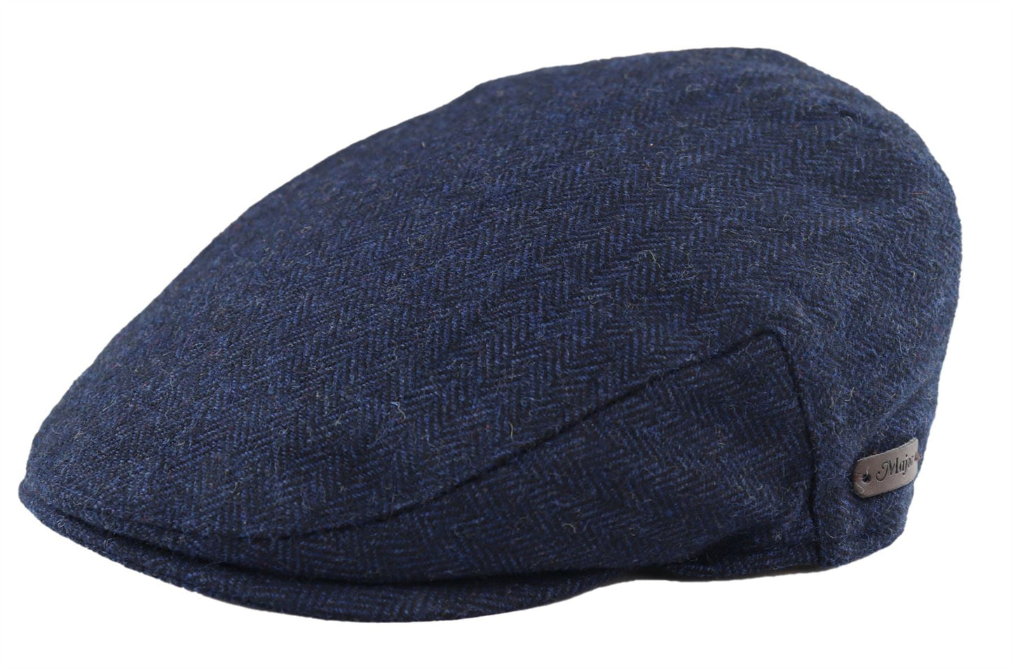 Gorra Plana de Tweed Espiga Clásica