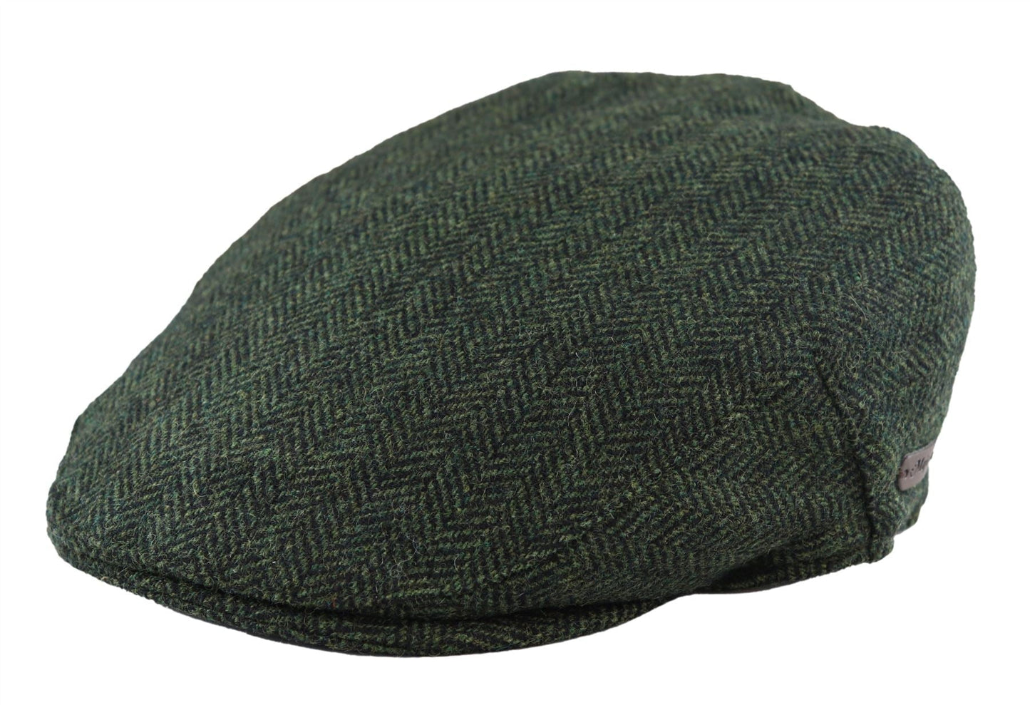 Gorra Plana de Tweed Espiga Clásica