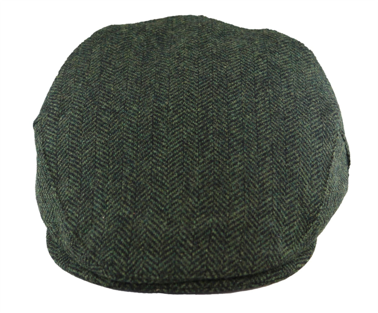 Gorra Plana de Tweed Espiga Clásica