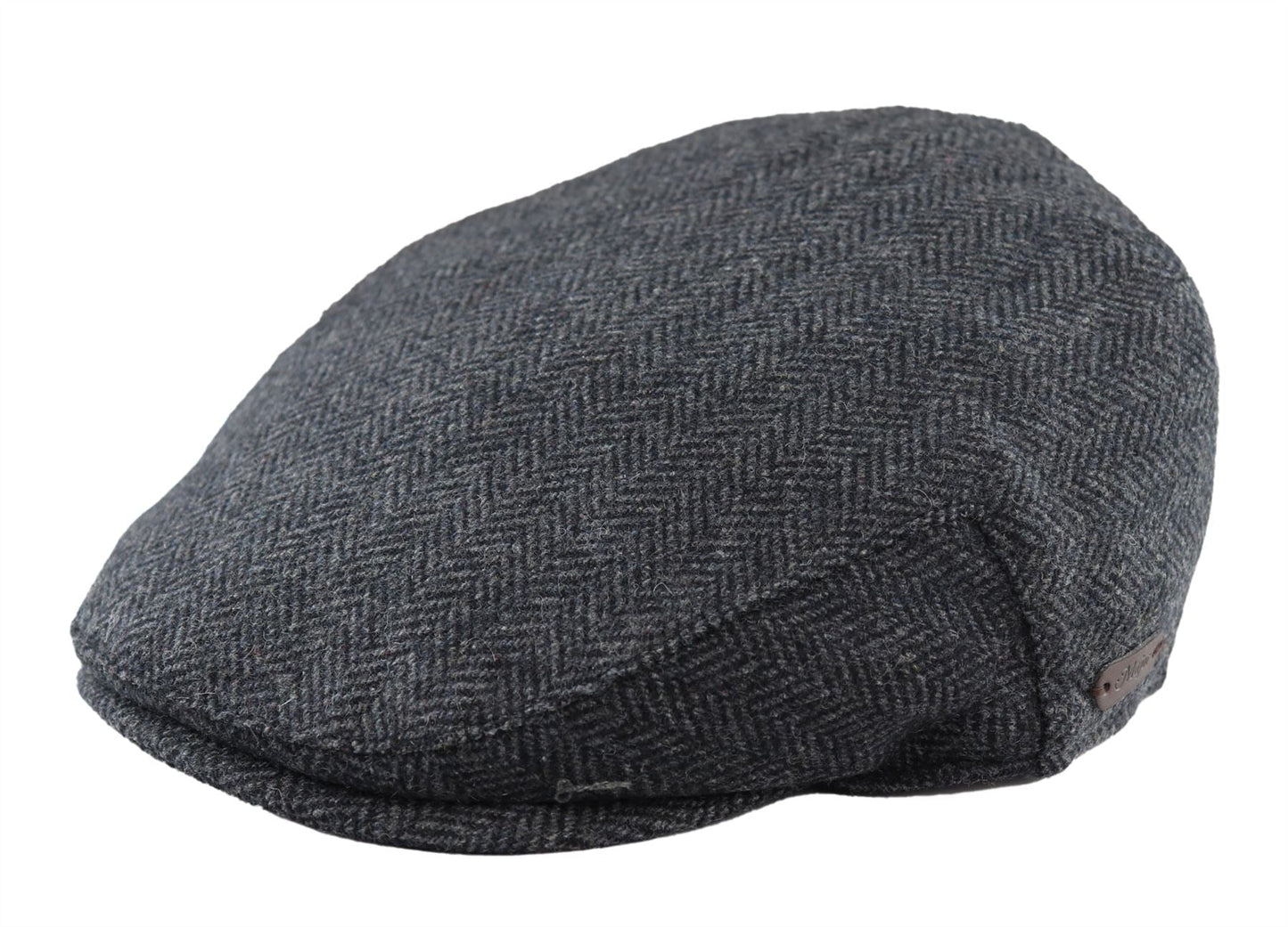 Gorra Plana de Tweed Espiga Clásica