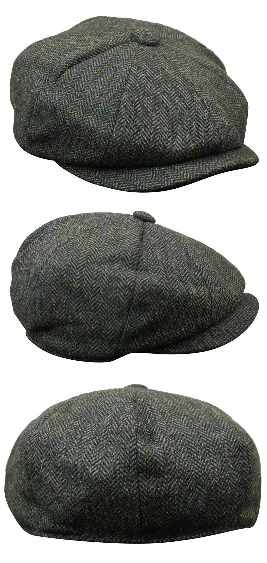 Gorra Newsboy de Tweed a Cuadros