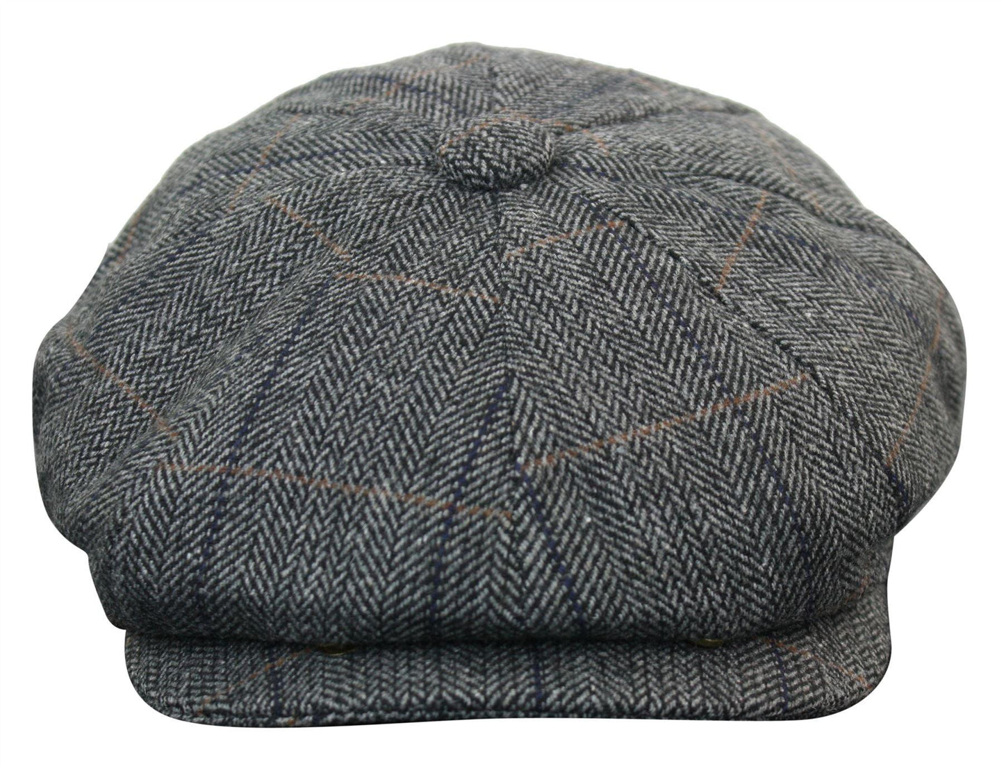 Gorra Newsboy de Tweed a Cuadros