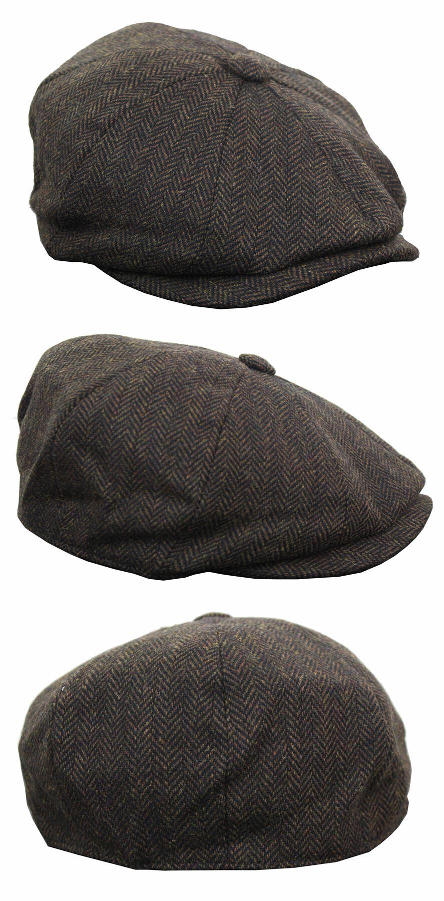 Gorra Newsboy de Tweed a Cuadros