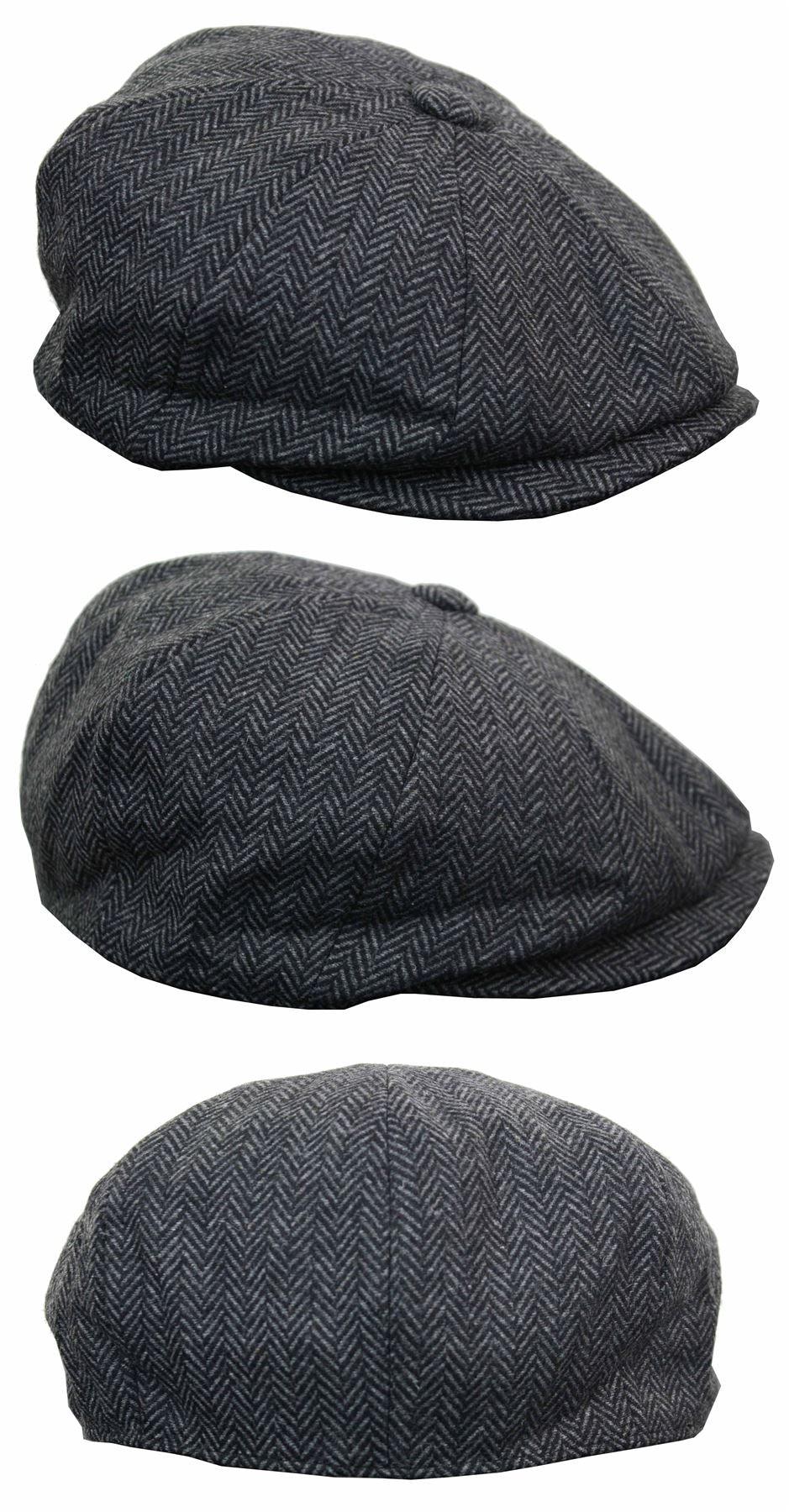 Gorra Newsboy de Tweed a Cuadros
