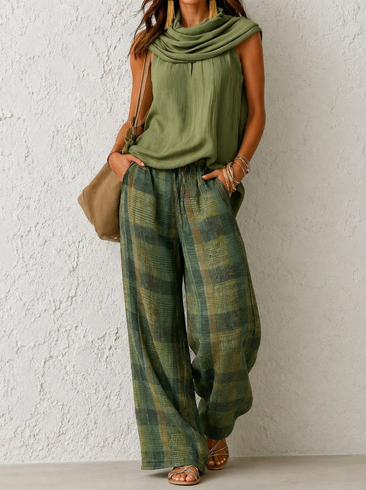 Conjunto Natural   Comodidad Relajada con Elegancia Artesanal
