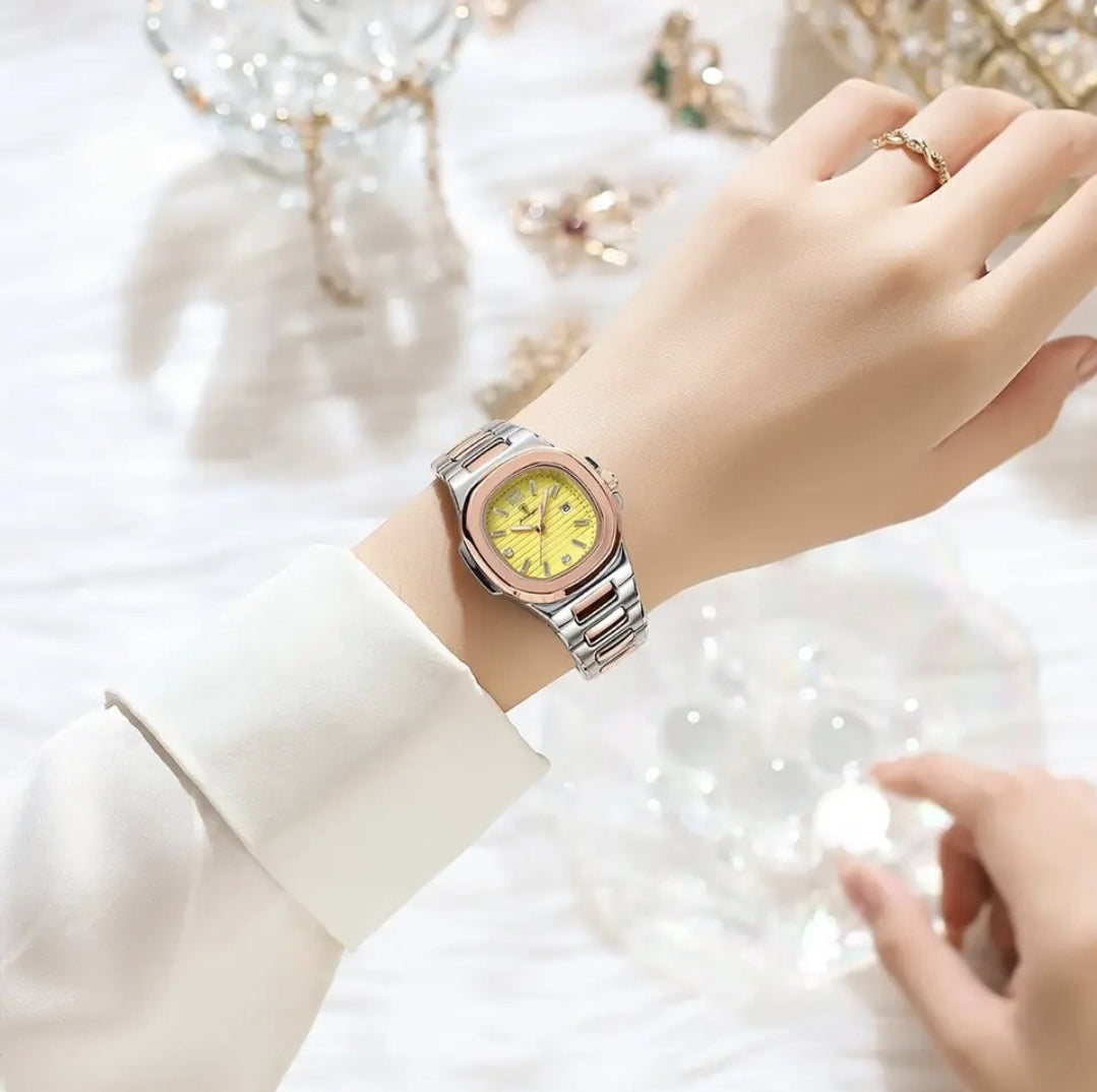 Camila | Reloj Plata Exclusivo