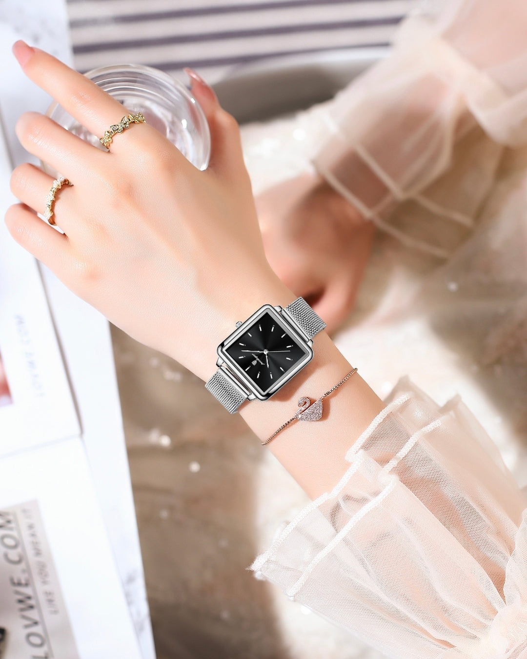 Rosalía | Reloj Oro Rosa Exclusivo