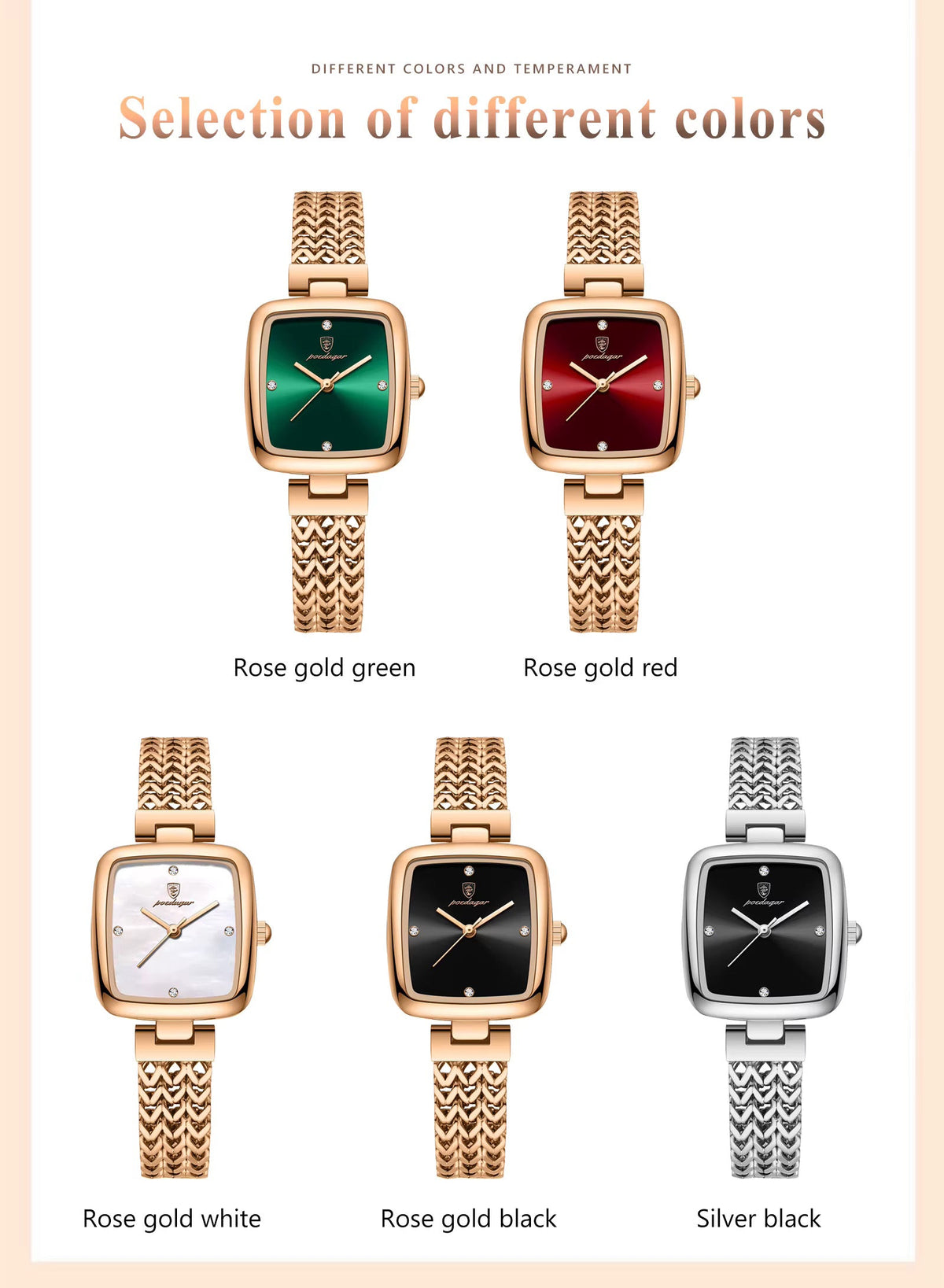 Valentina | Reloj Rosé Sofisticado