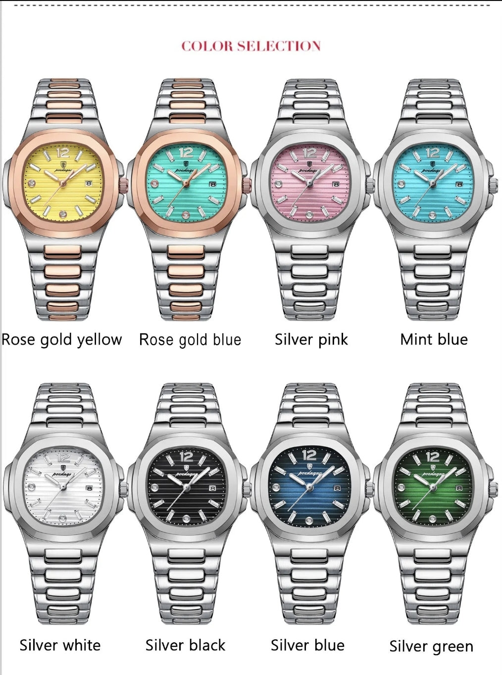 Camila | Reloj Plata Exclusivo