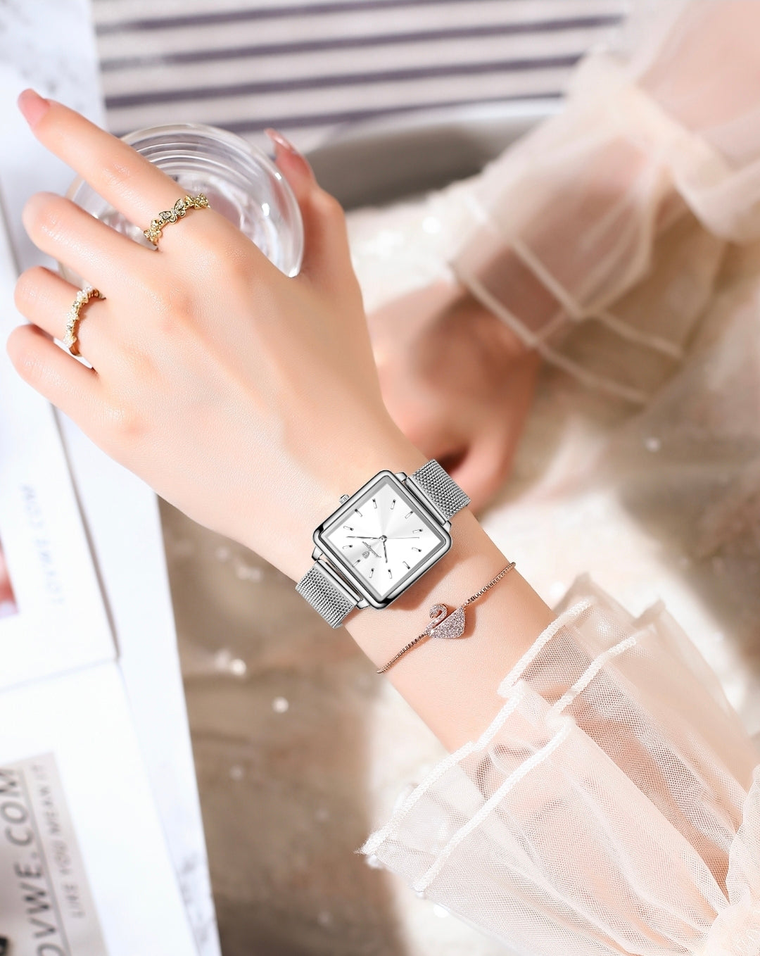 Rosalía | Reloj Oro Rosa Exclusivo