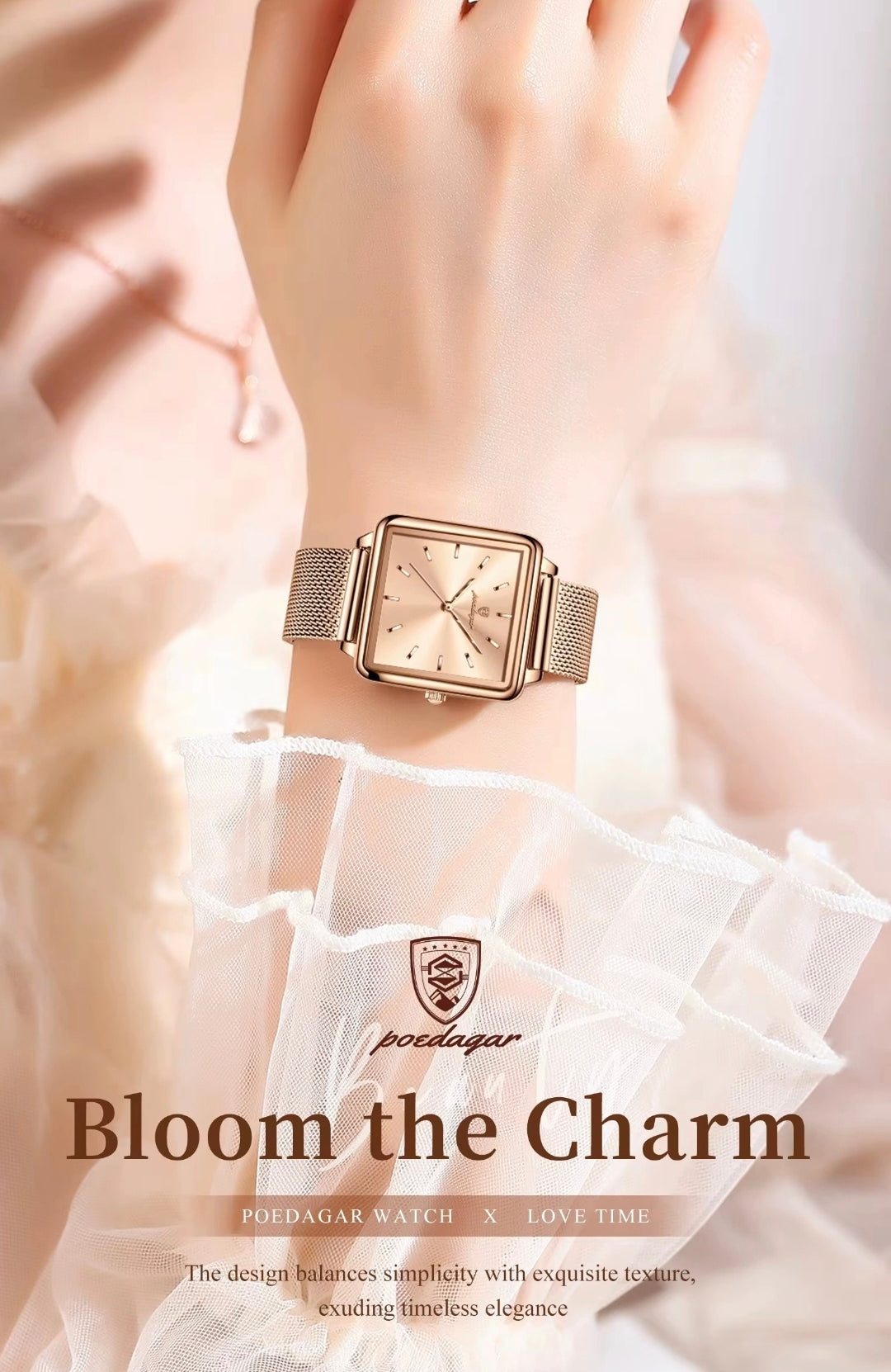 Rosalía | Reloj Oro Rosa Exclusivo